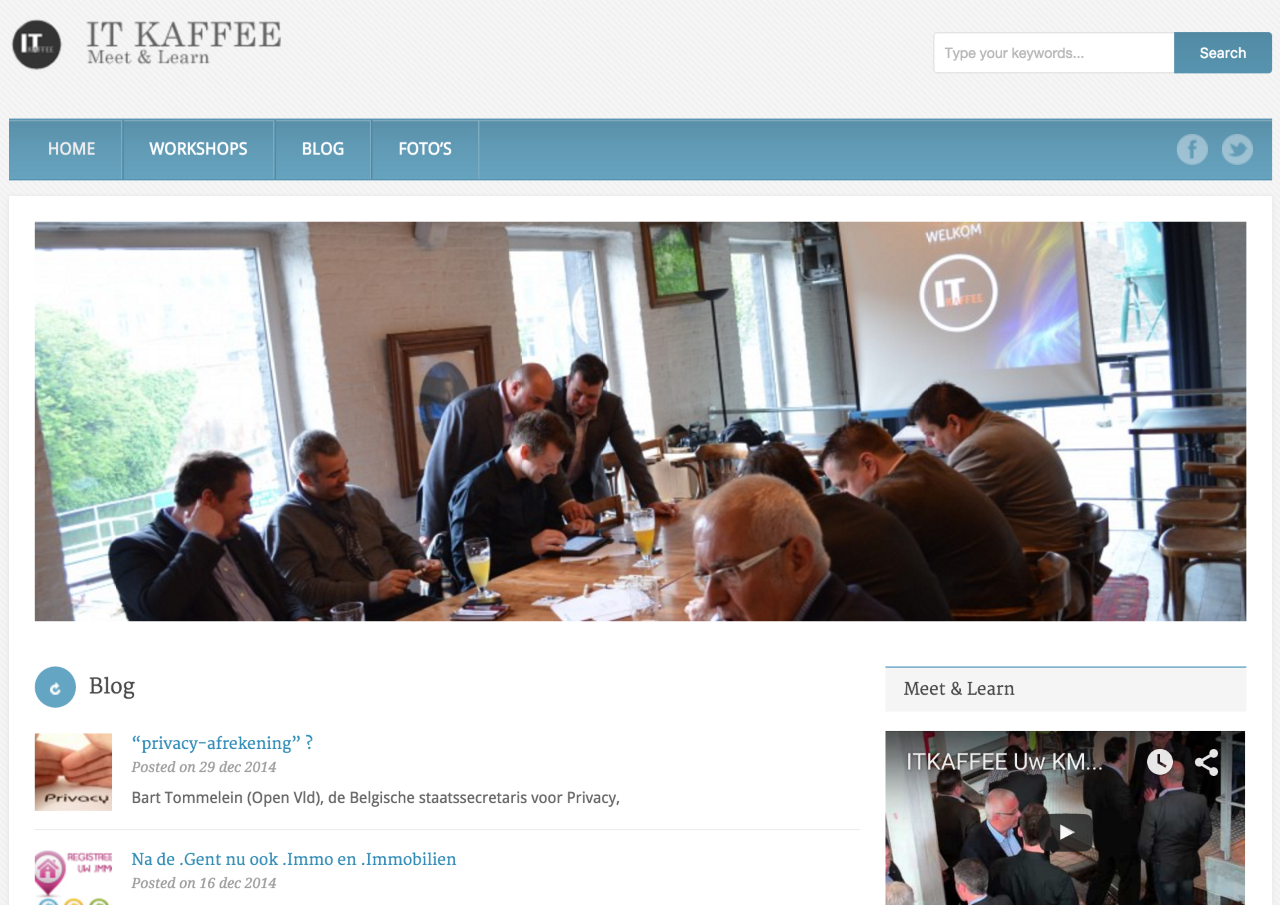 it-kaffee concept website e-marketing door Philippe Meirlaen