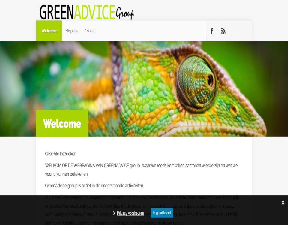 greenadvice door " ik wil een site "