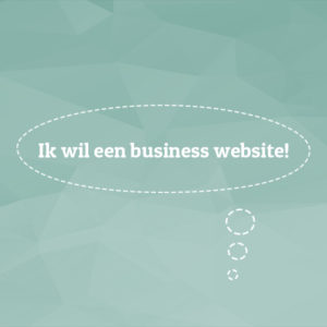 ik wil een business website