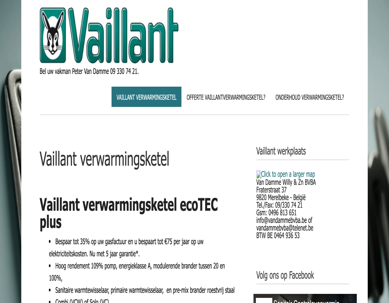 vaillantverwarmingsketel.be