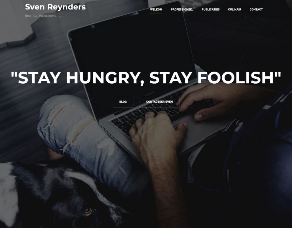 Sven Reynders website